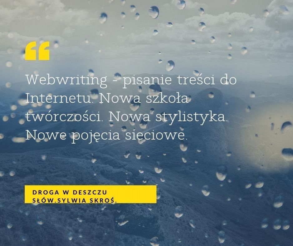 Co prezentują  copy, a czego nie prezentują zwyczajni pisarze? - pytanie zadane w imieniu czytelnika!