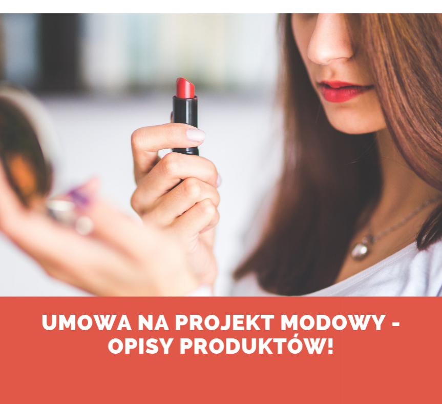 Opisy produktów modowych